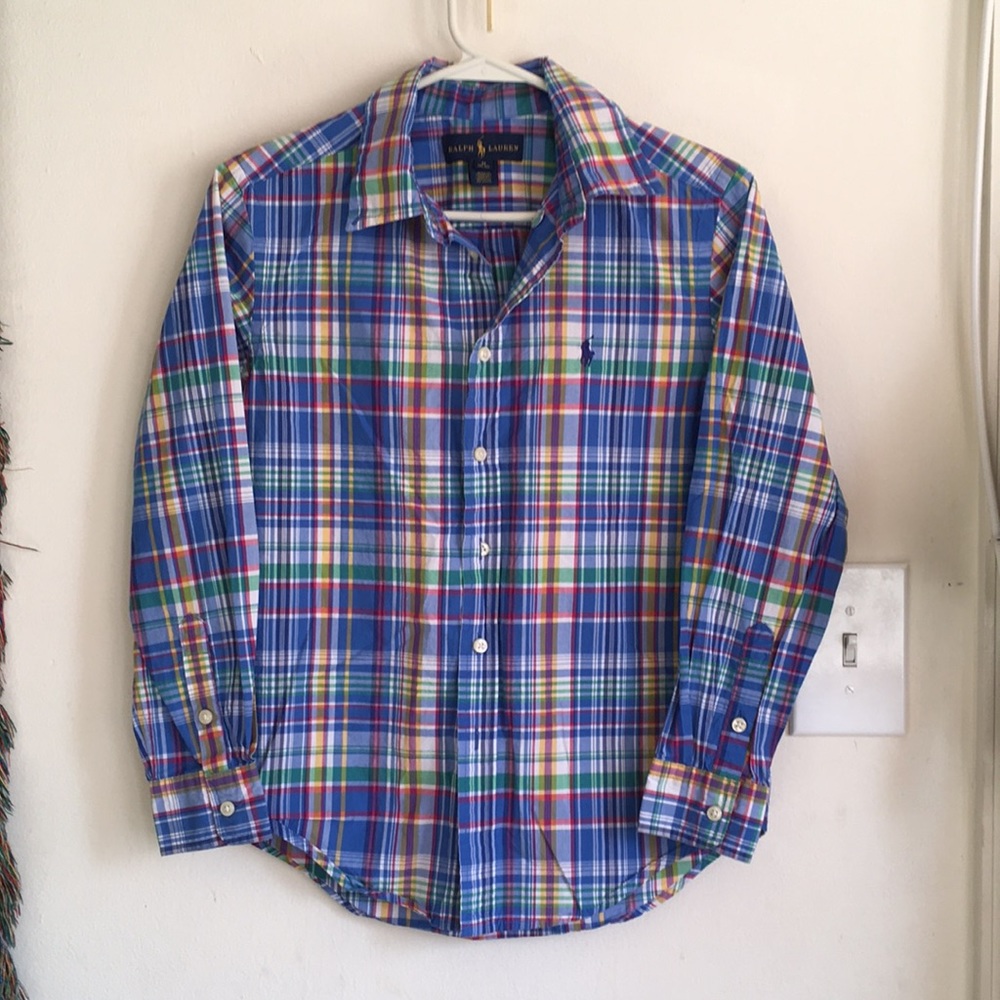 Long sleeve polo youth shirt Rn#41381
